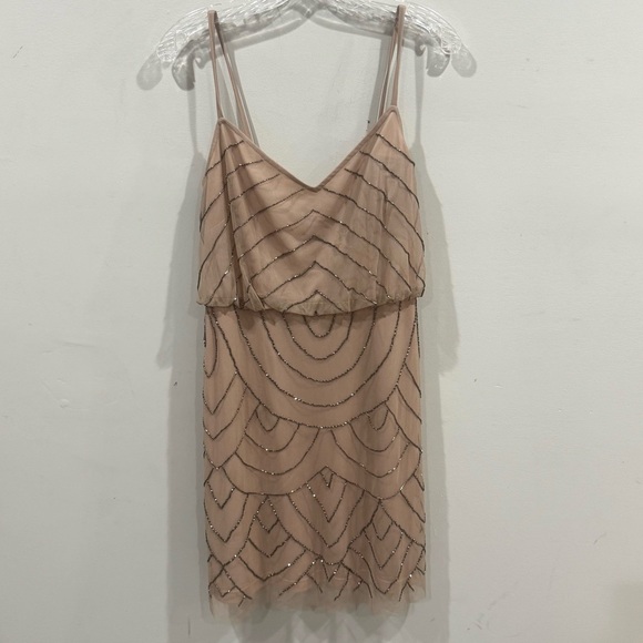 NWT Simply Liliana beaded/ embellished blouson dress ❤️ - Picture 2 of 10